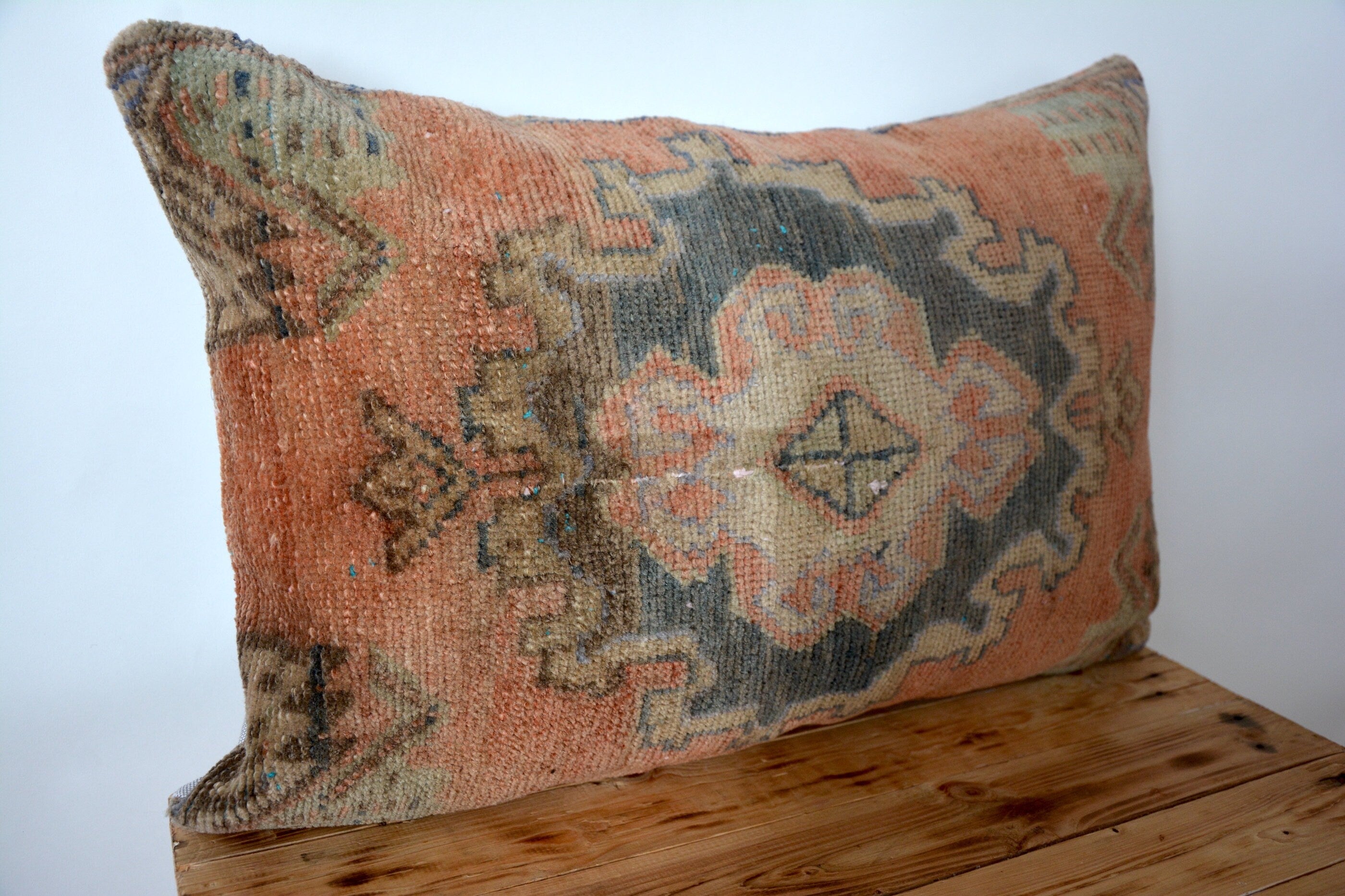 Valesca - Wool Orange Pillow Cover