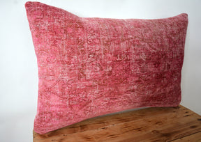 Suki - Pink Bamboo Silk Pillow Cover