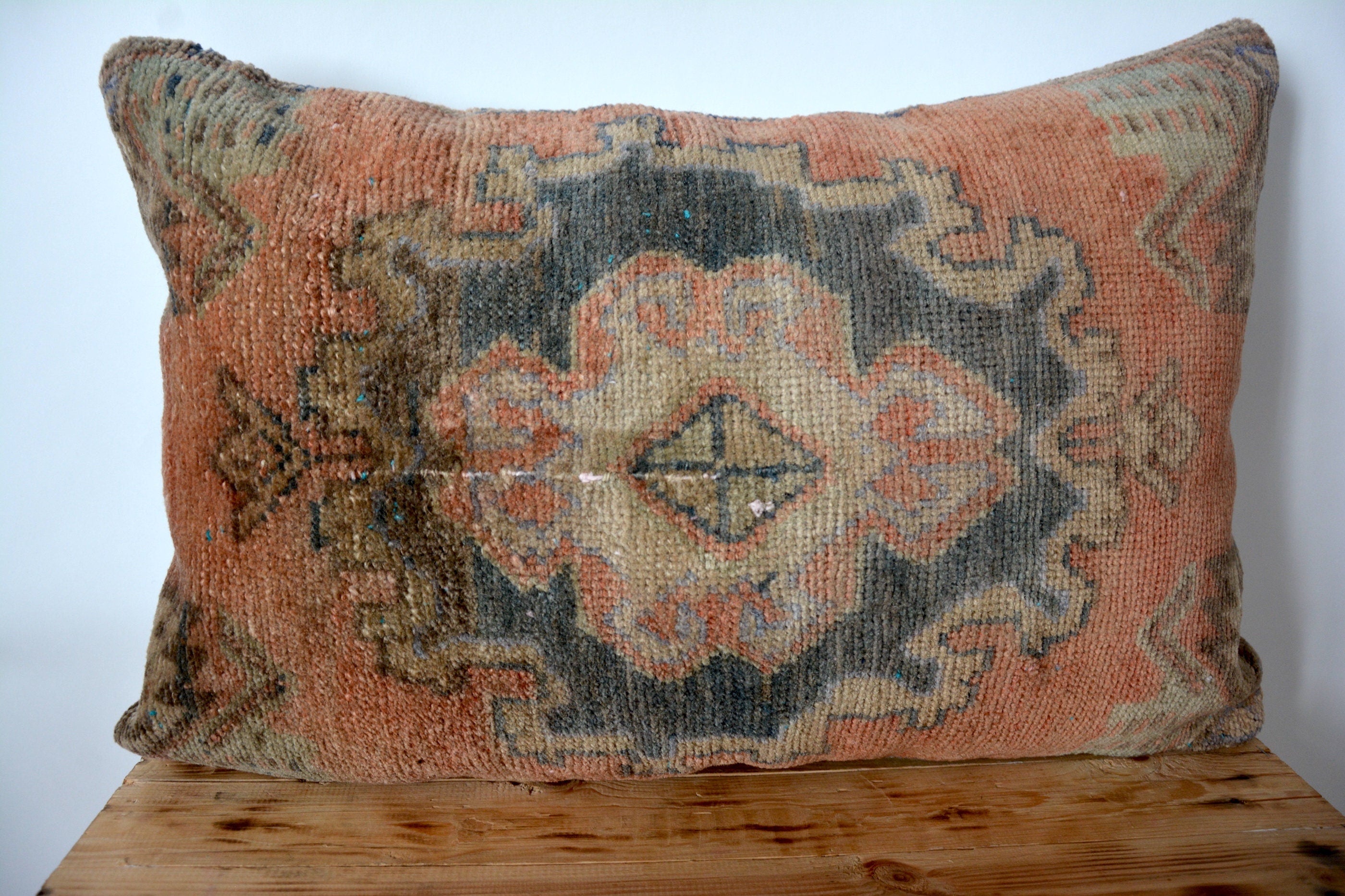 Valesca - Wool Orange Pillow Cover