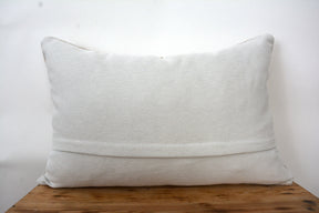 Tonya - White Hemp Pillow Cover