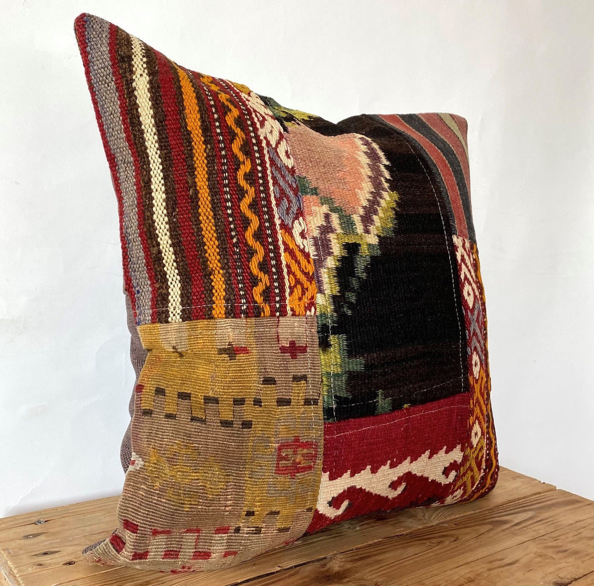 Laina - Multi Color Kilim Pillow Cover