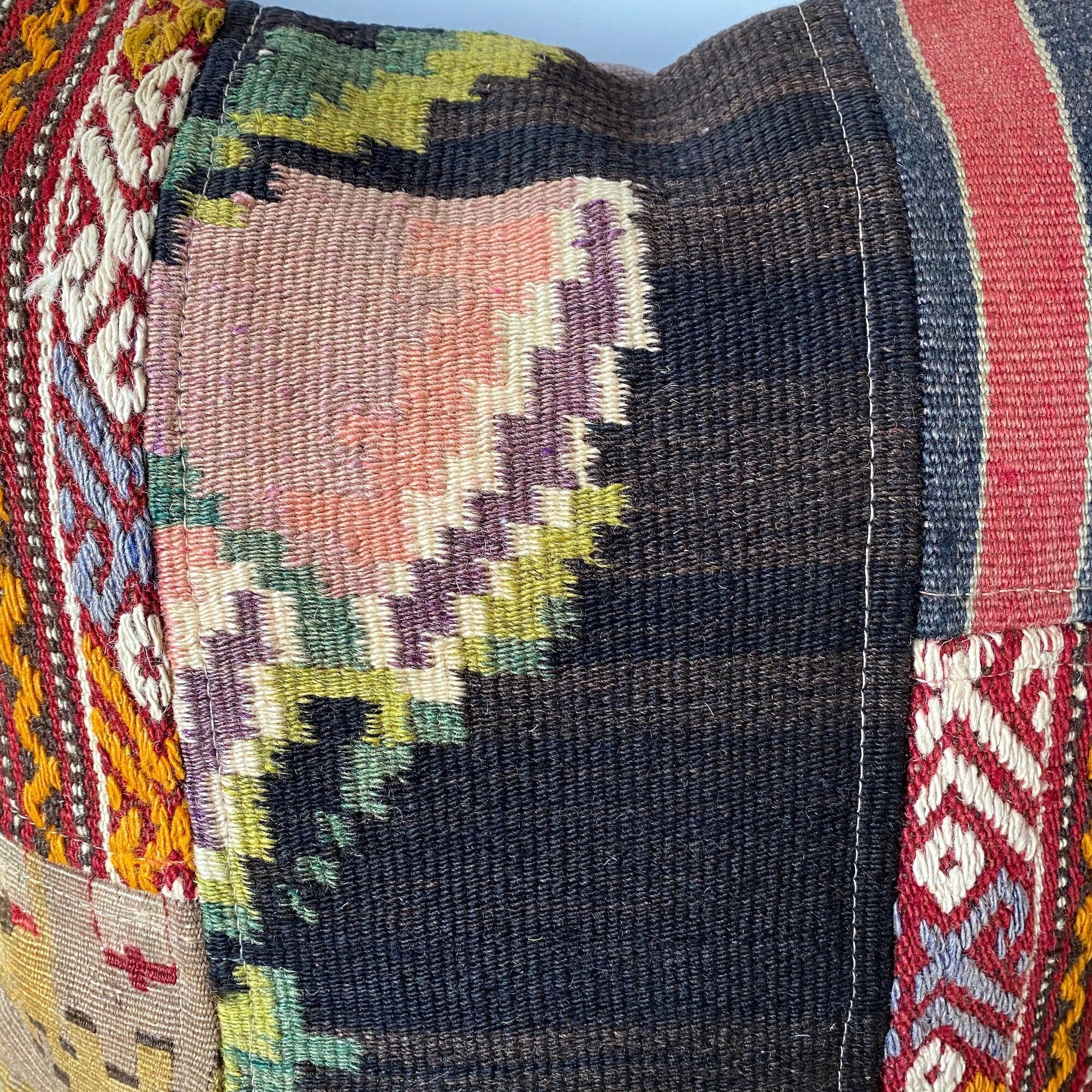 Laina - Multi Color Kilim Pillow Cover