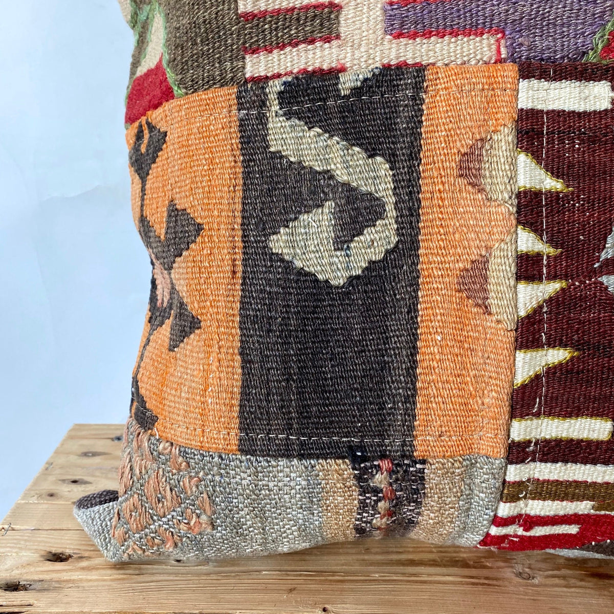 Lillith - Multi Color Kilim Pillow Cover