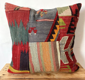 Luned - Multi Color Kilim Pillow Cover