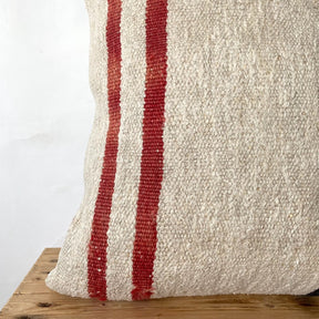 Tilly - White Hemp Pillow Cover