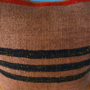 Yesseniah - Orange Hemp Pillow Cover