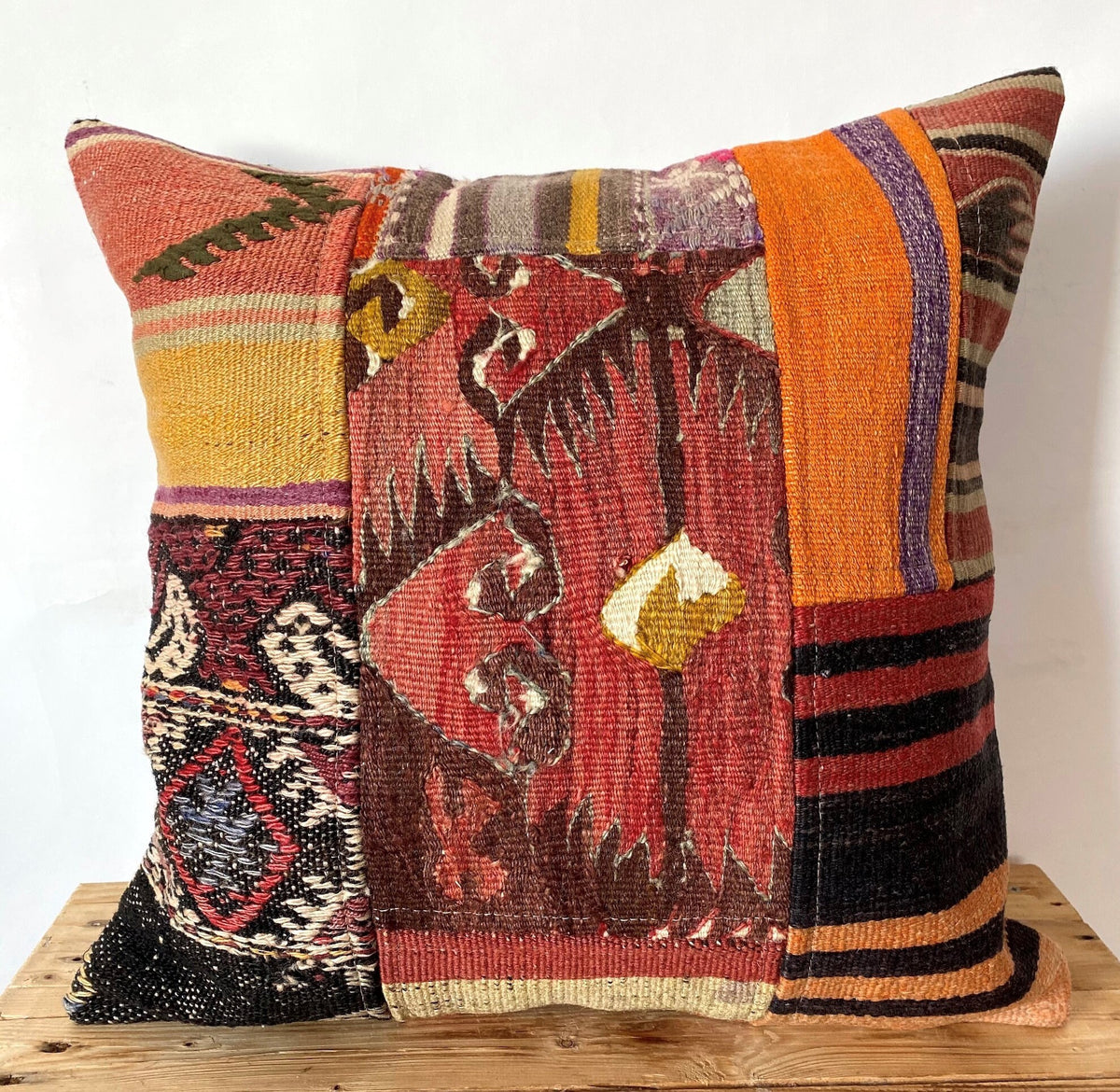 Loriel - Multi Color Kilim Pillow Cover