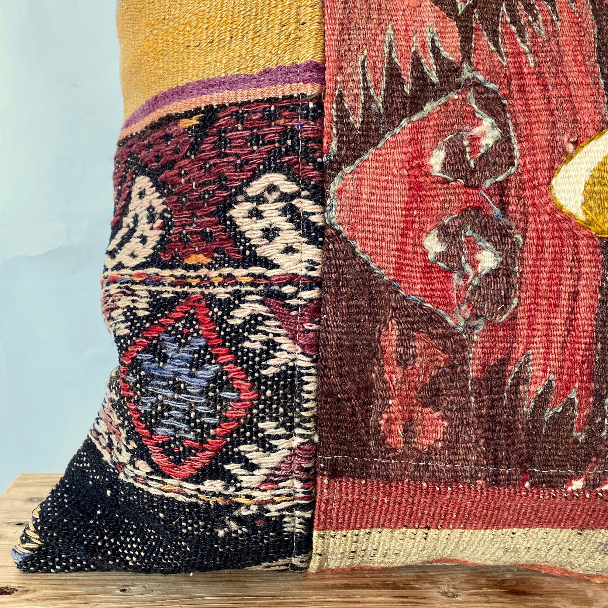 Loriel - Multi Color Kilim Pillow Cover