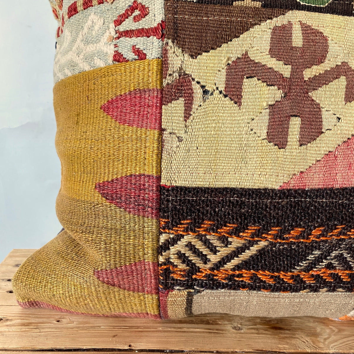 Leviah - Multi Color Kilim Pillow Cover