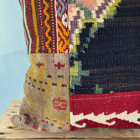 Laina - Multi Color Kilim Pillow Cover