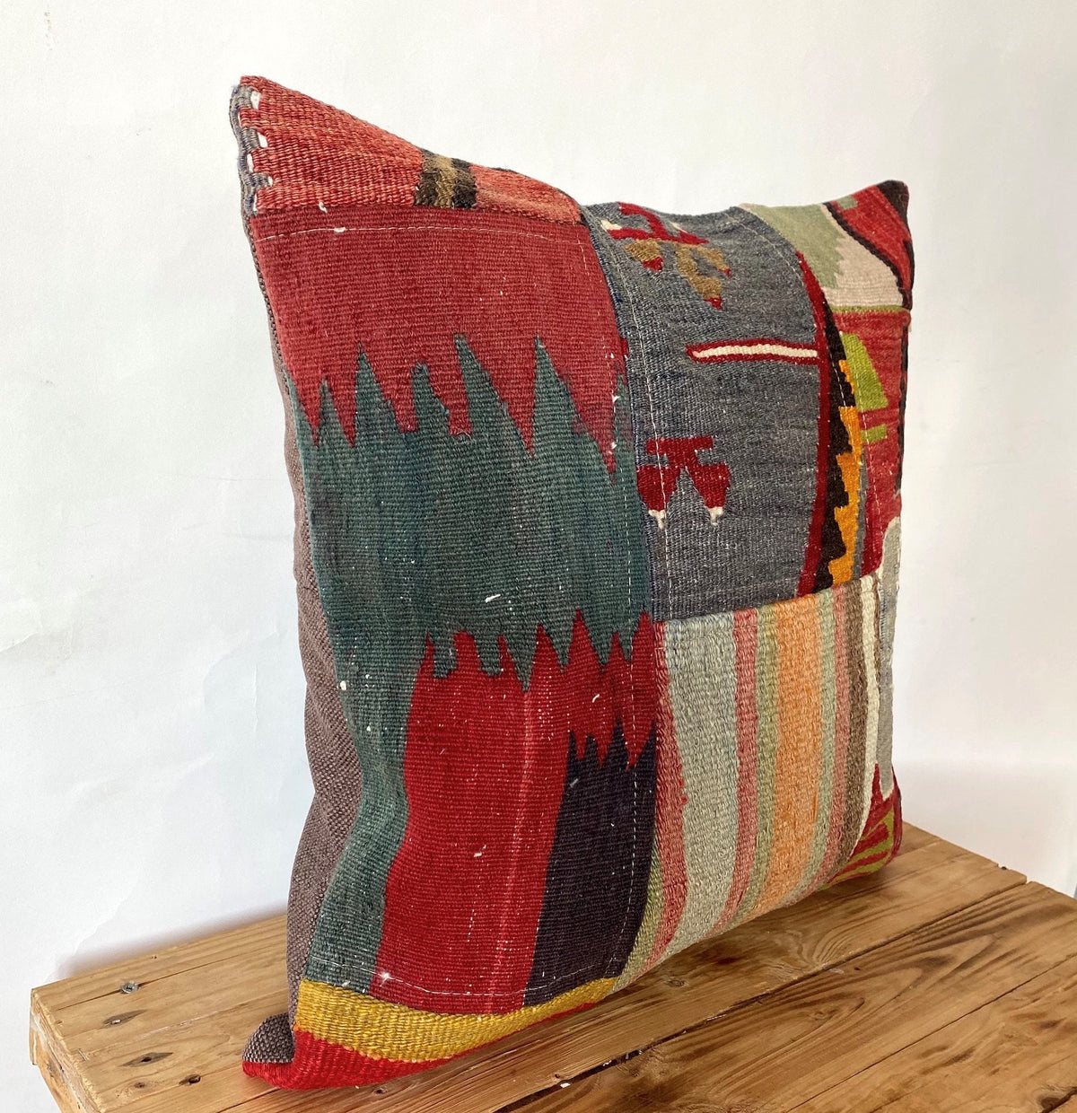 Luned - Multi Color Kilim Pillow Cover