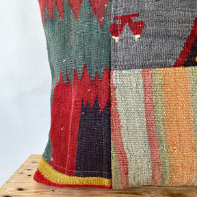 Luned - Multi Color Kilim Pillow Cover