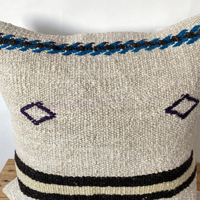 Susanna - White Hemp Pillow Cover