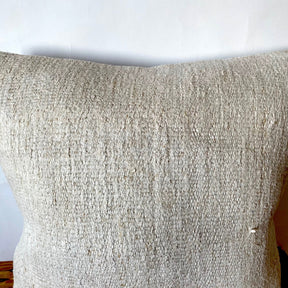 Sydney - White Hemp Pillow Cover