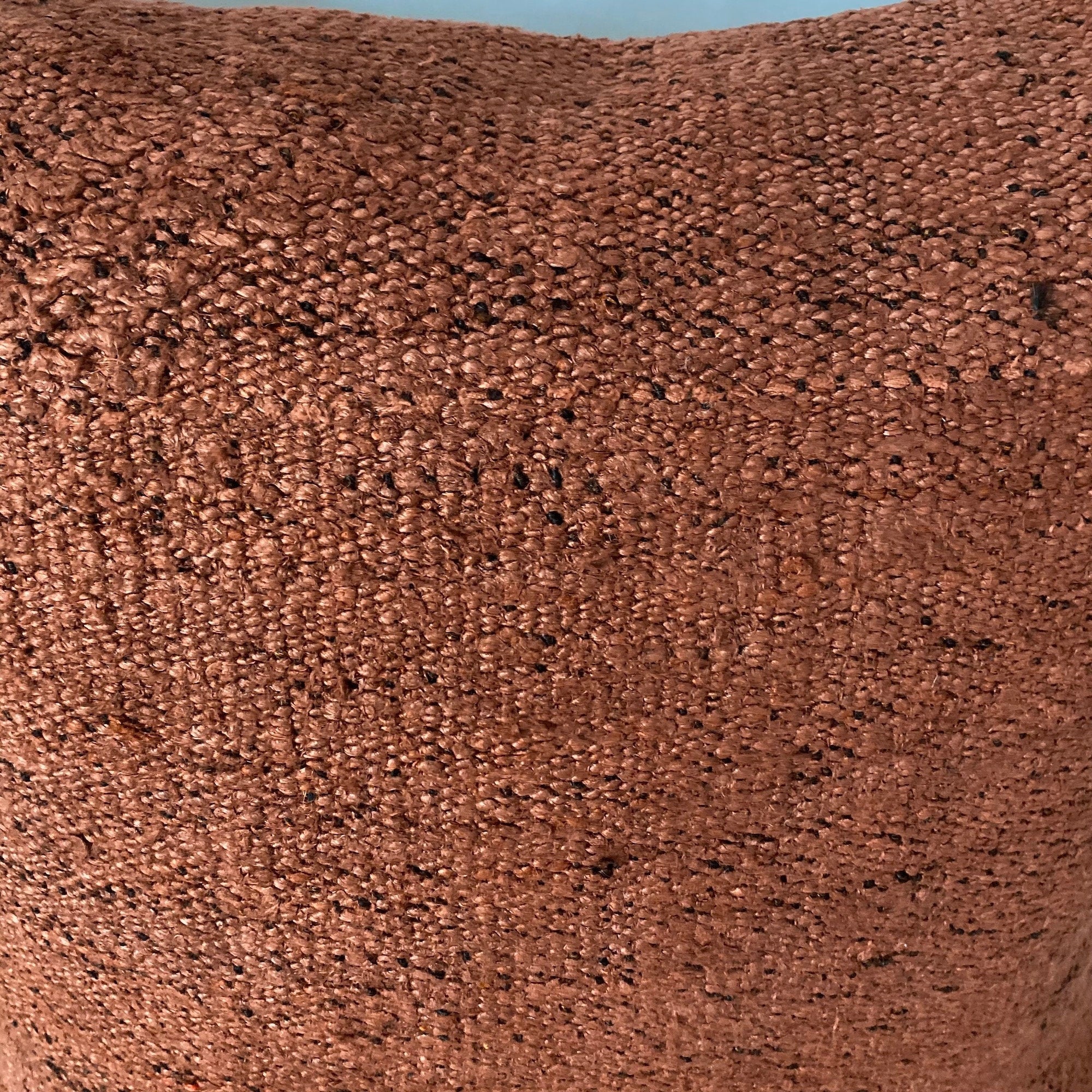 Yelissa - Orange Hemp Pillow Cover