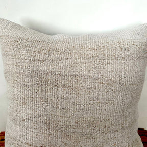 Samara - White Hemp Pillow Cover