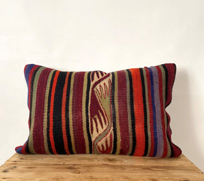 Laelia - Multi Color Kilim Pillow Cover