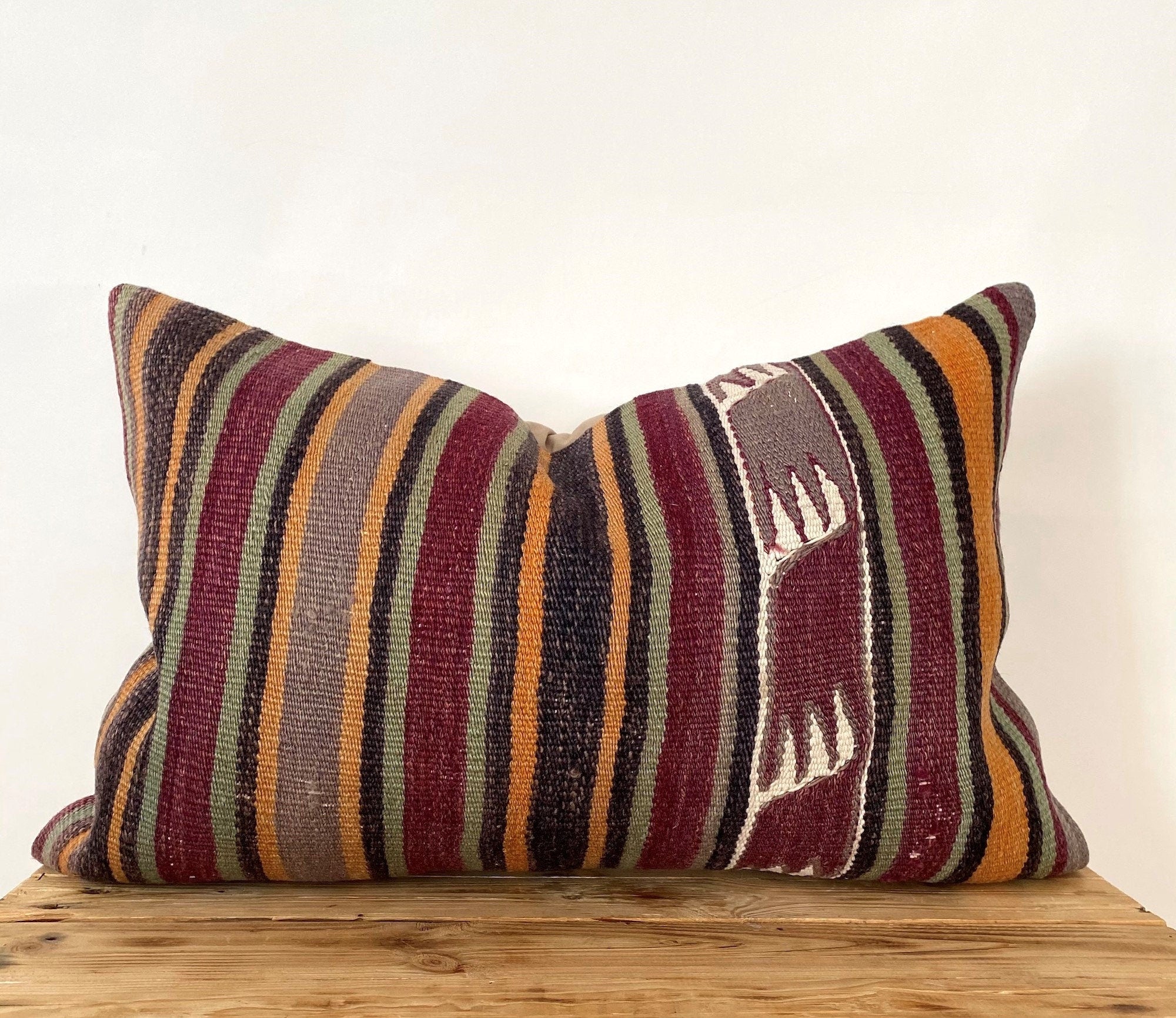 Lunelle - Multi Color Kilim Pillow Cover