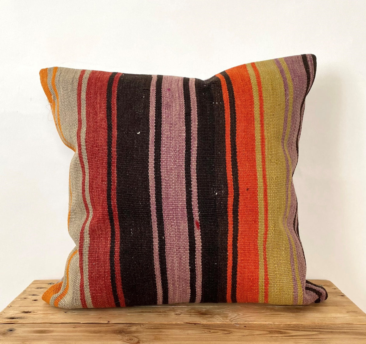 Letha - Multi Color Kilim Pillow Cover