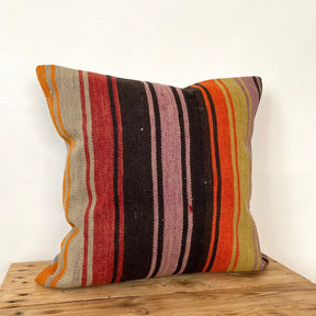 Letha - Multi Color Kilim Pillow Cover