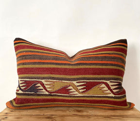 Lyndra - Multi Color Kilim Pillow Cover