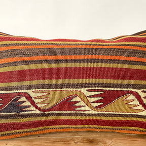 Lyndra - Multi Color Kilim Pillow Cover