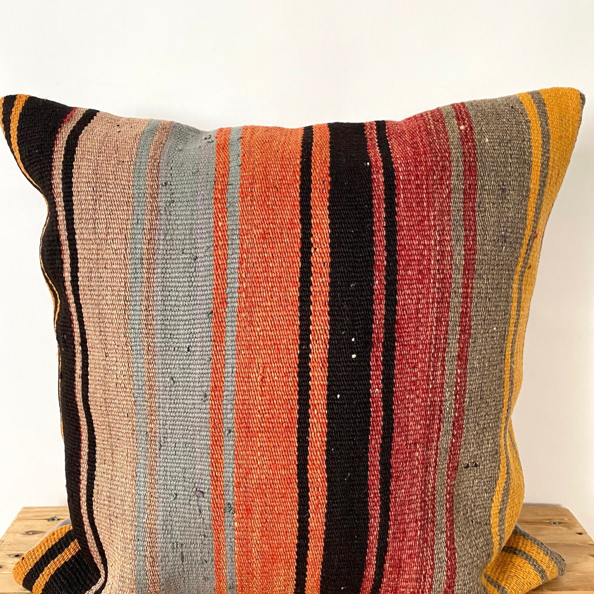 Loralee - Multi Color Kilim Pillow Cover