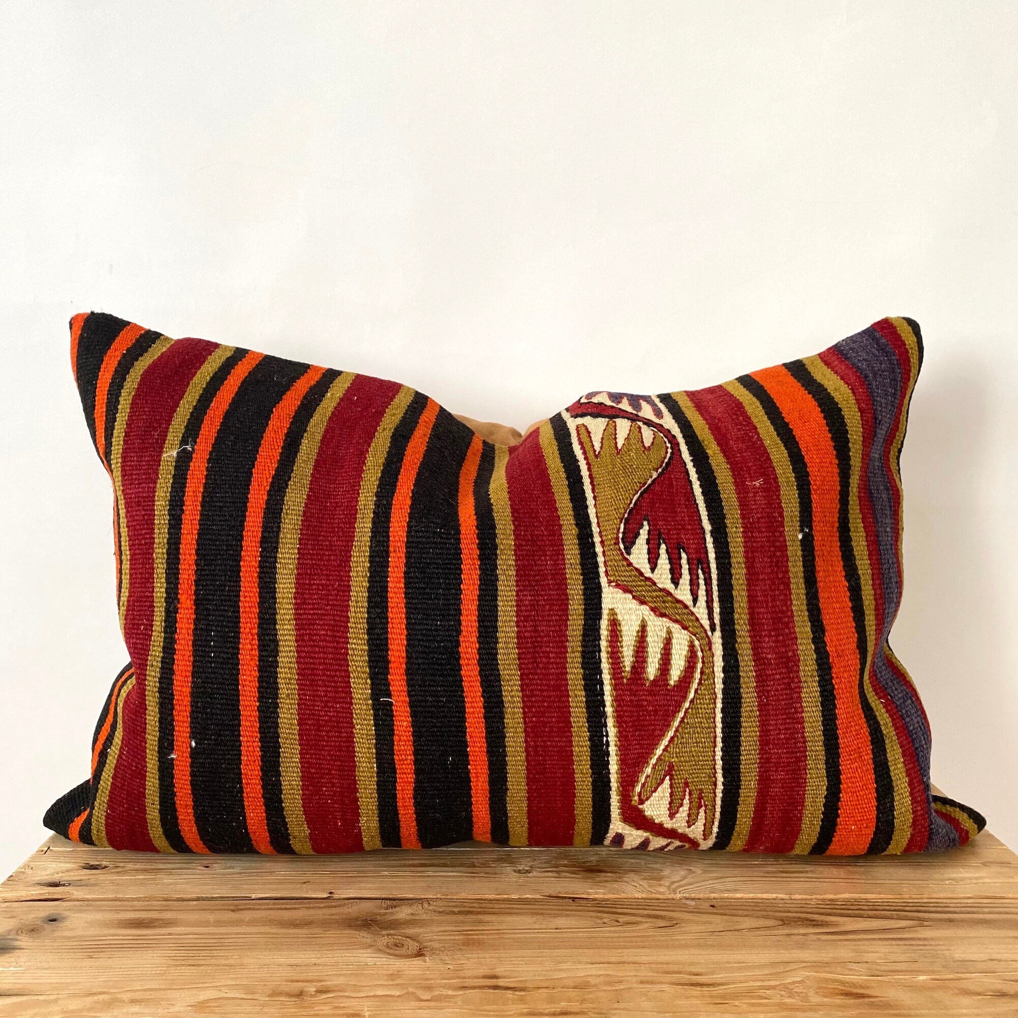 Luzia - Multi Color Kilim Pillow Cover