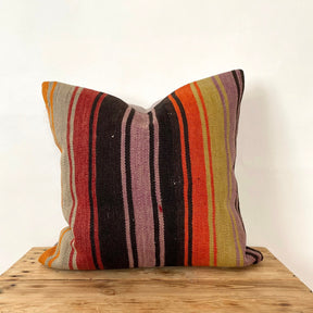 Letha - Multi Color Kilim Pillow Cover