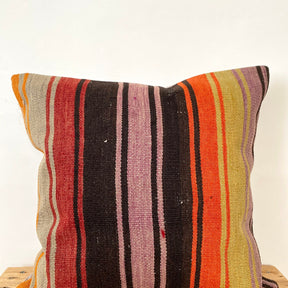 Letha - Multi Color Kilim Pillow Cover