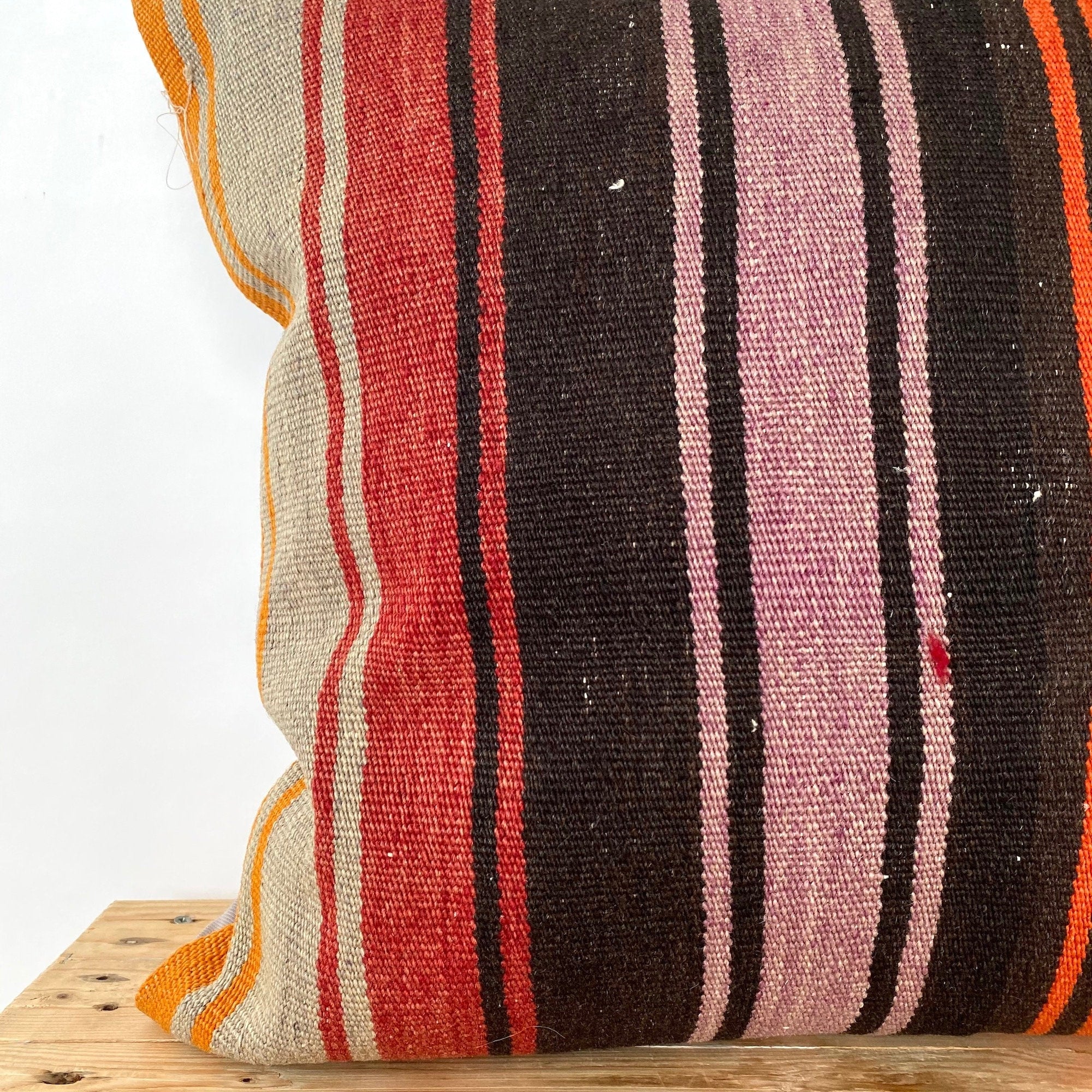 Letha - Multi Color Kilim Pillow Cover