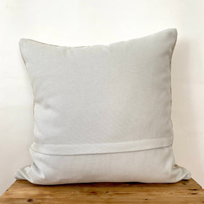 Clemence  - White Hemp Pillow Cover