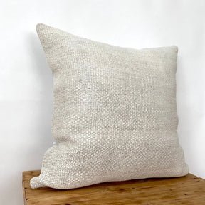 Cyra - White Hemp Pillow Cover