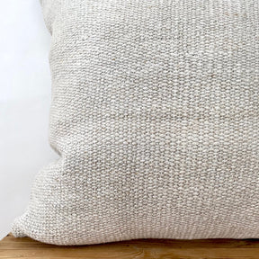 Cyra - White Hemp Pillow Cover