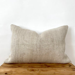 Cadenza - White Hemp Pillow Cover