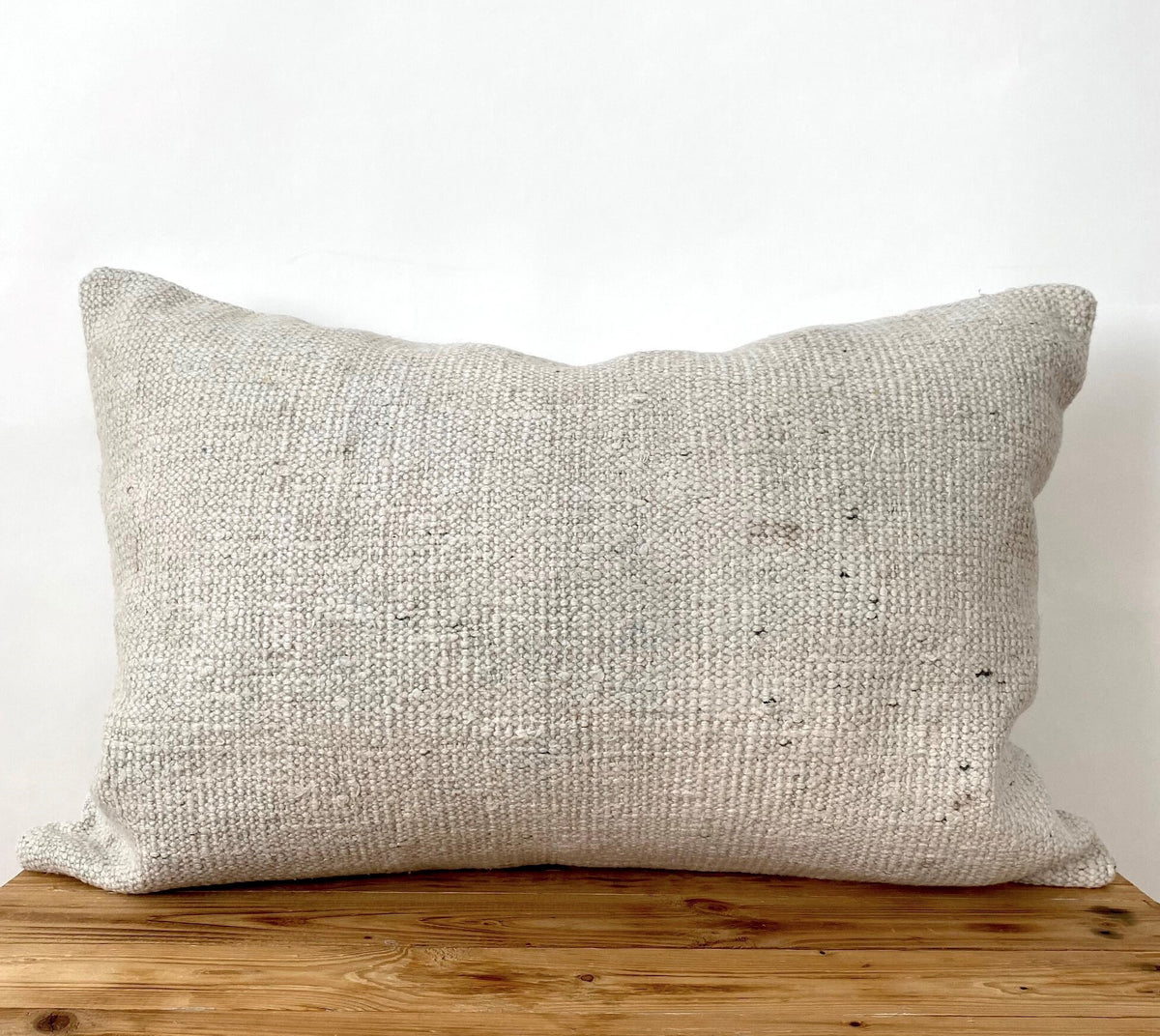 Catriona - White Hemp Pillow Cover