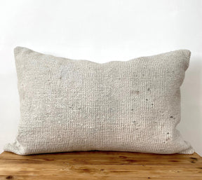 Catriona - White Hemp Pillow Cover