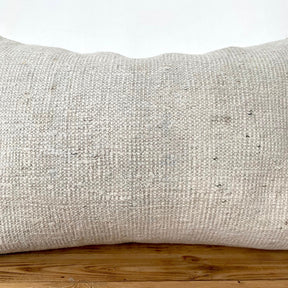 Catriona - White Hemp Pillow Cover