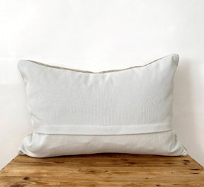 Cadenza - White Hemp Pillow Cover