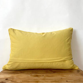 Ynez - Yellow Hemp Pillow Cover