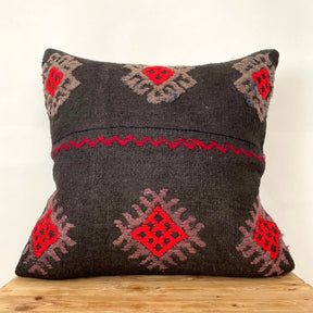 Lenina - Brown Hemp Pillow Cover