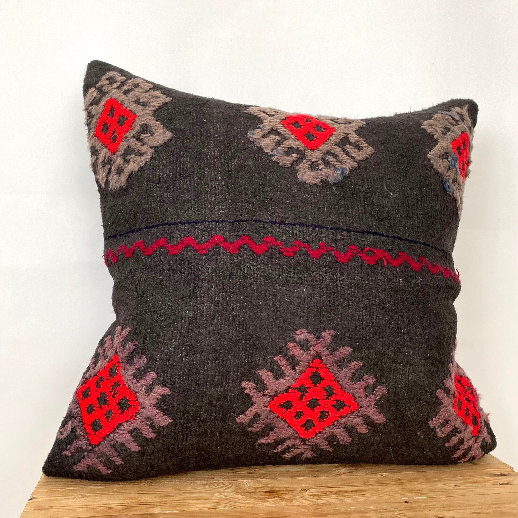 Lenina - Brown Hemp Pillow Cover