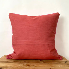 Yashira - Pink Hemp Pillow Cover