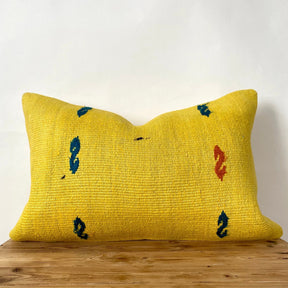 Yonina - Yellow Hemp Pillow Cover