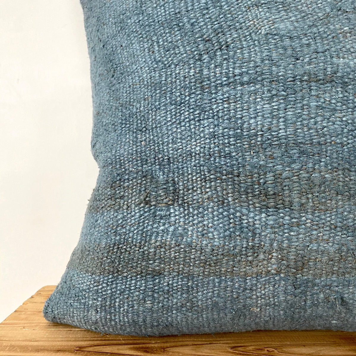 Cosette - Blue Hemp Pillow Cover