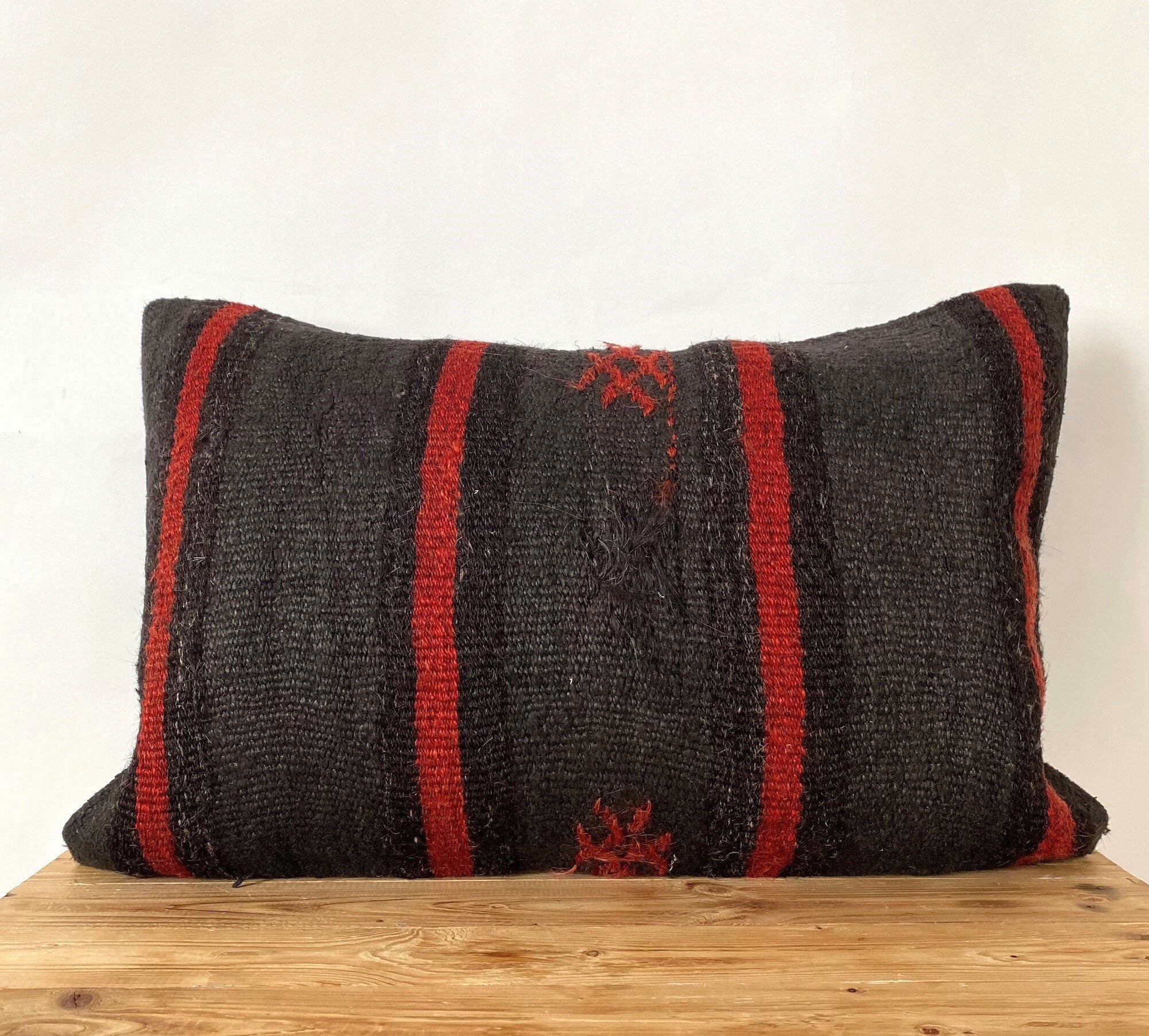 Leandra - Brown Hemp Pillow Cover