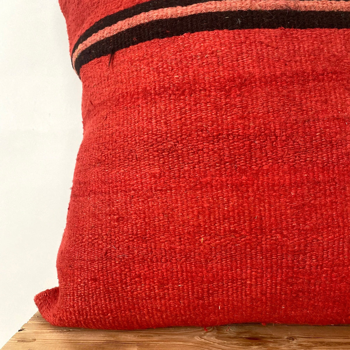 Yolisa - Red Hemp Pillow Cover