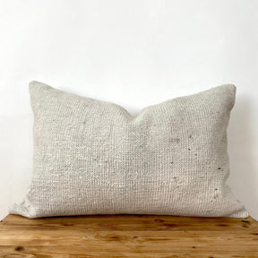 Catriona - White Hemp Pillow Cover