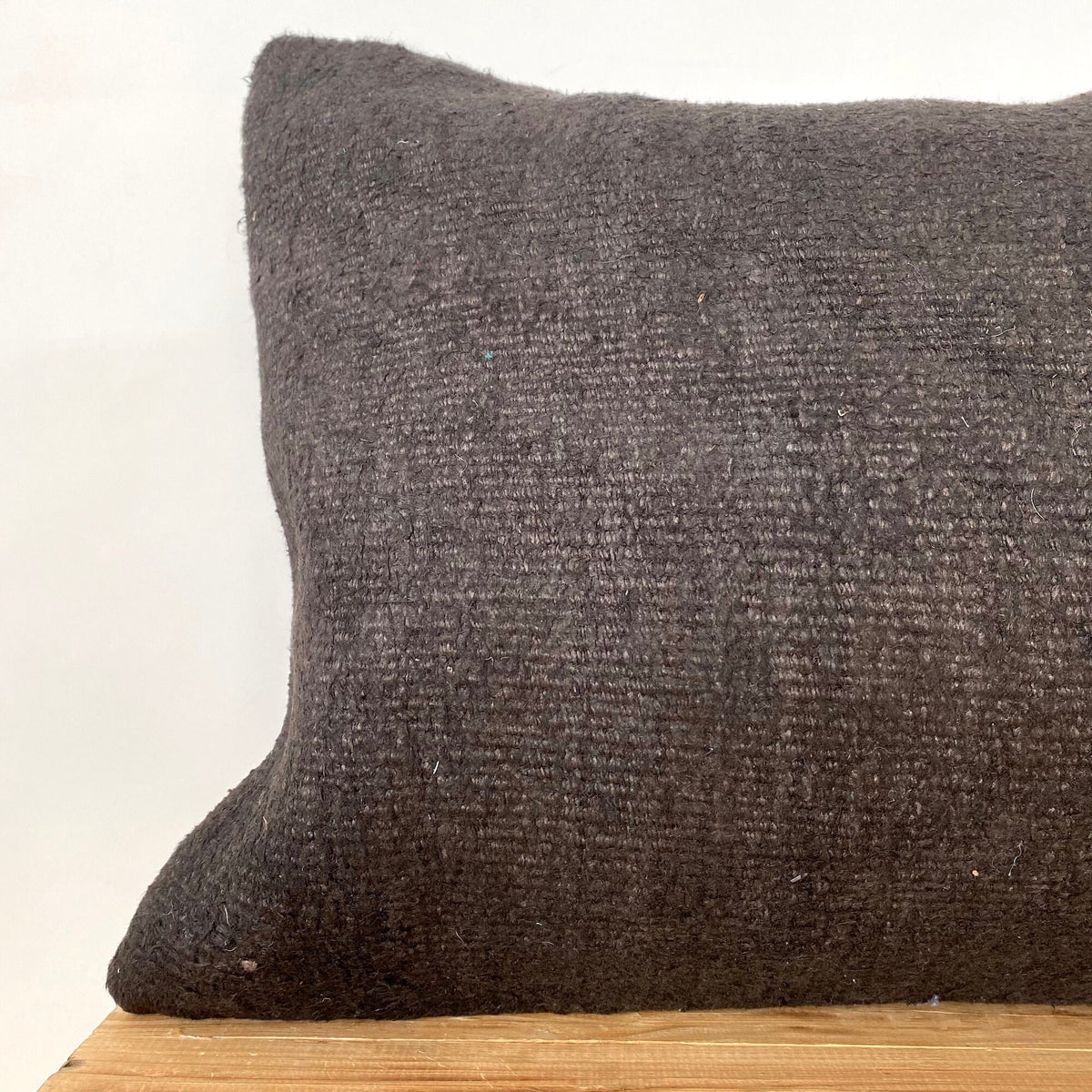 Lorenae - Brown Hemp Pillow Cover