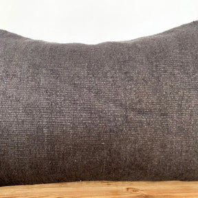 Lorenae - Brown Hemp Pillow Cover